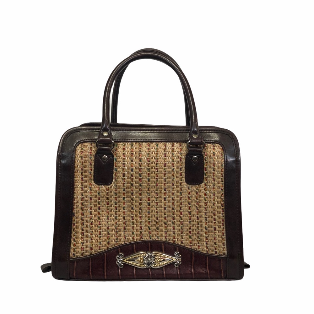 Marla Straw Pockets Galore Handbag Purse